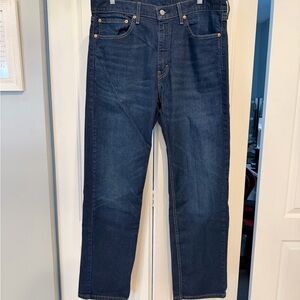 Levi's Indigo Straight-Leg Jeans 505